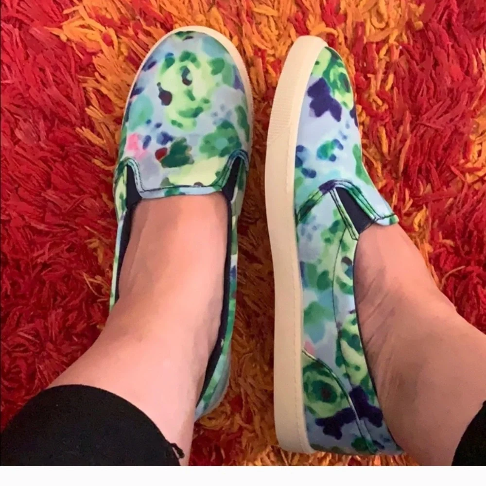 New Dollhouse multicolor slip‎ on sneakers